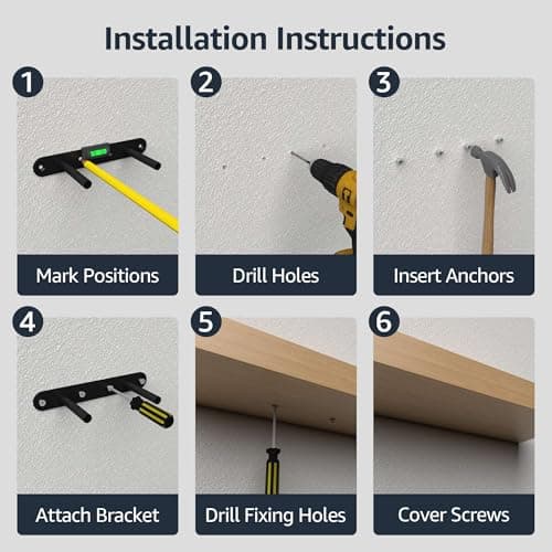 Thumbnail 4 de Amazon Basics Estantes flotantes 40,13 cm