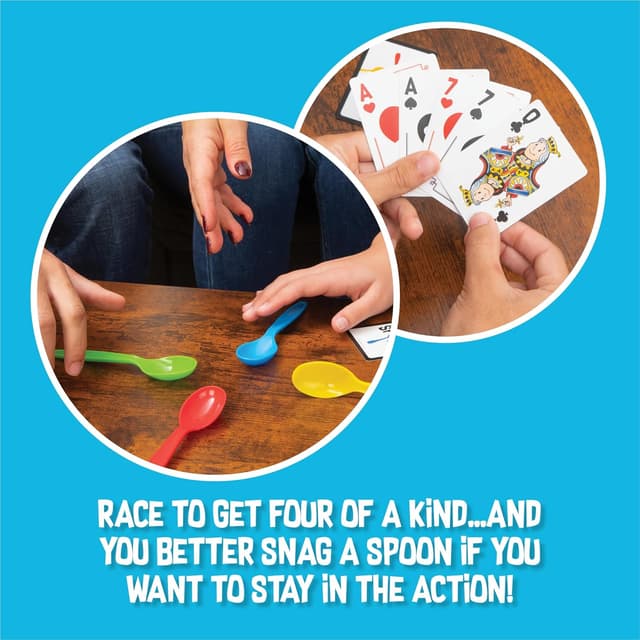 Detalle de PlayMonster Spoons in a Case card game 54 cards