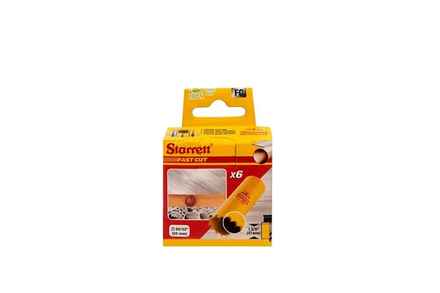 Thumbnail 3 de Starrett 20mm Bi-Metal Hole Saw Pack of 6