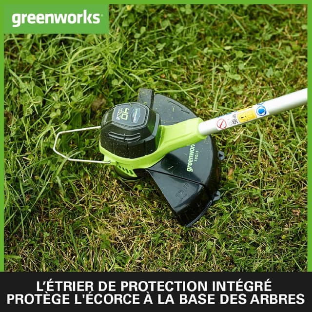 Detalle de Greenworks Coupe-bordure sans fil 30 cm