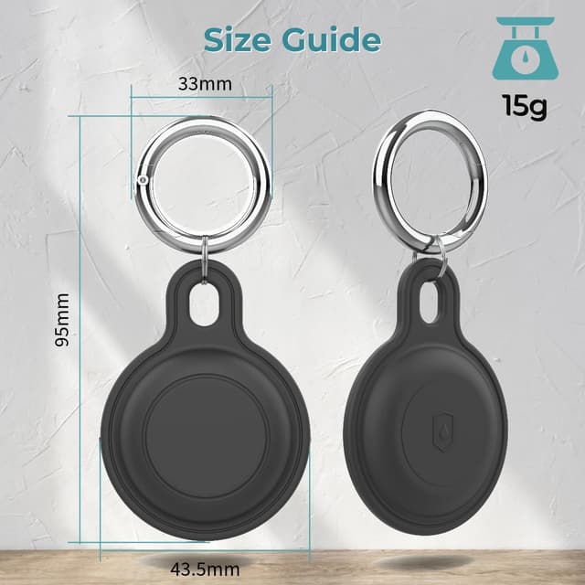 Detalle 1 de Panjal AirTag cover 2 pack, 15 g