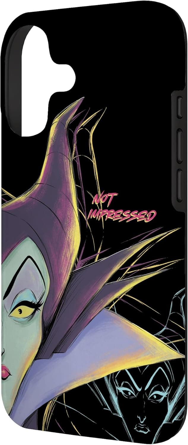 Detalle 2 de Custodia Disney Villains per iPhone 17 Malefica