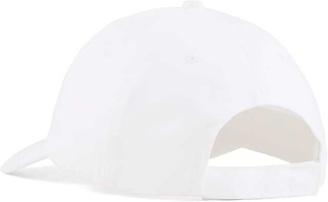 Detalle de PUMA Ess Logo cap – Cappellino baseball unisex Adulto No.1 BB White, taglia M