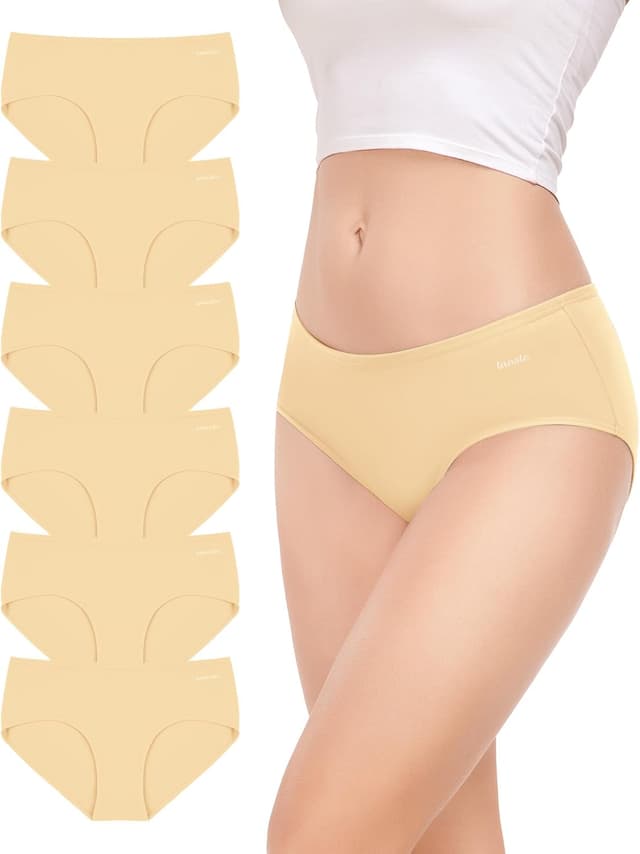 Detalle de Culottes coton extensibles taille moyenne lot de 6