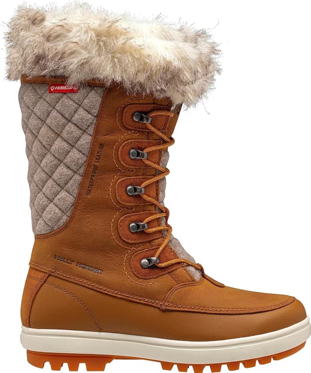 Detalle de Helly Hansen Garibaldi VL insulated winter boots (unisex) in ivory leather