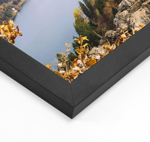 Detalle de Giftgarden 50x70cm Black Aluminium Picture Frame (for 50cm x 70cm posters, puzzles & photos)