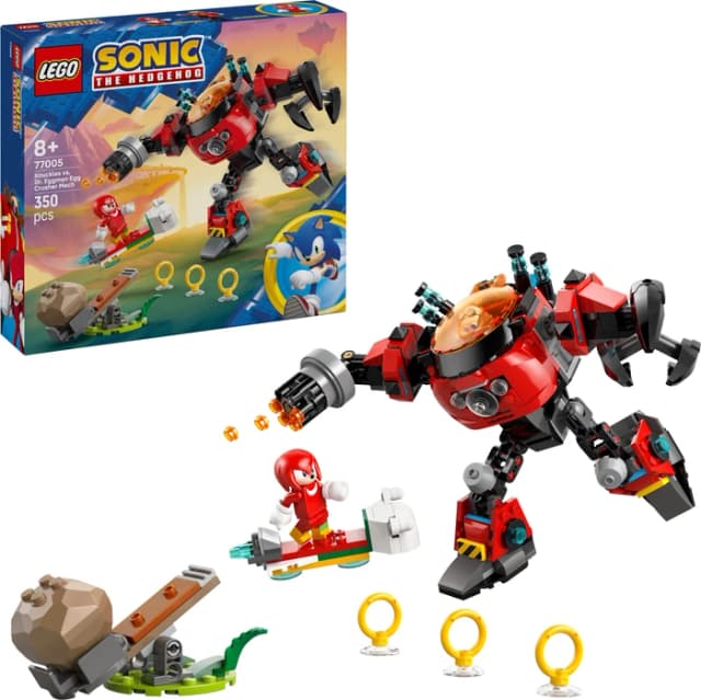 Thumbnail 11 de LEGO Sonic the Hedgehog Knuckles vs. Dr. Eggmans Egg Crusher Mech (77005)