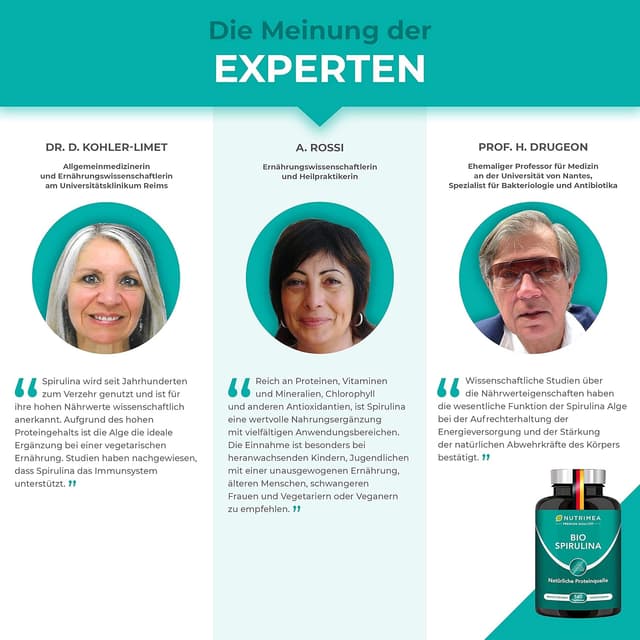 Thumbnail 5 de Spirulina BIO Presslinge 540 Tabletten 🍀