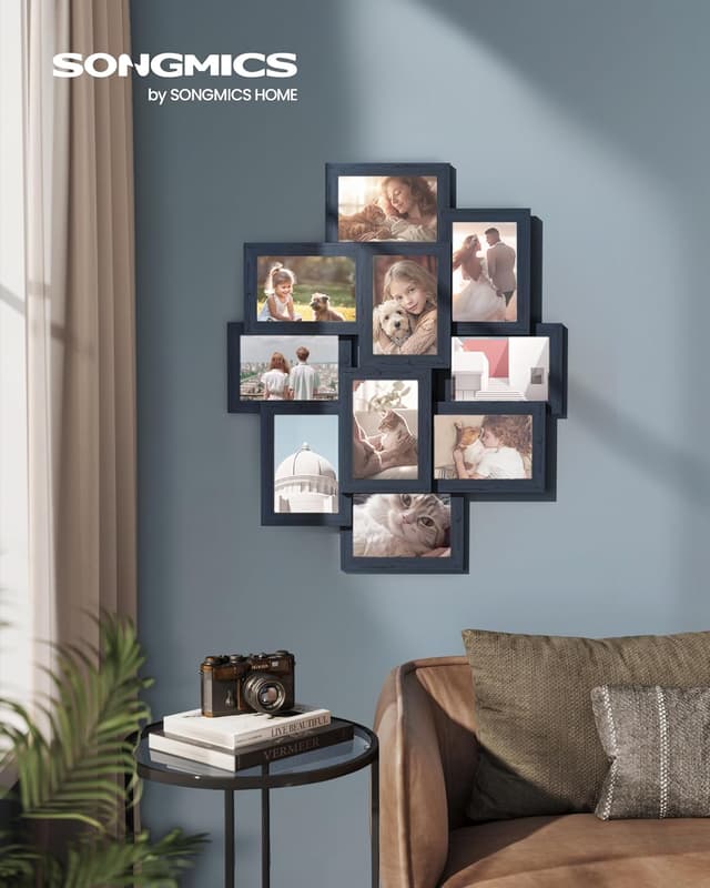 Detalle de SONGMICS Picture Frame Collage 10