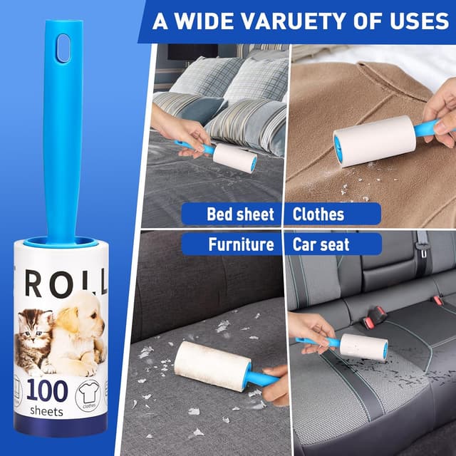 Thumbnail 6 de Lint Rollers for Pet Hair Remover 600 Sheets