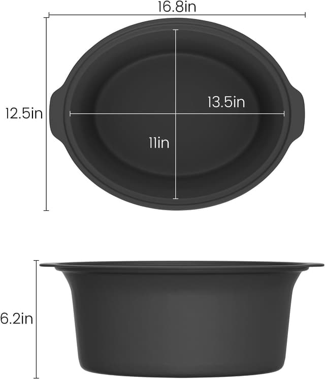 Thumbnail 3 de HOMECOOKIN Slow Cooker 10 Quart