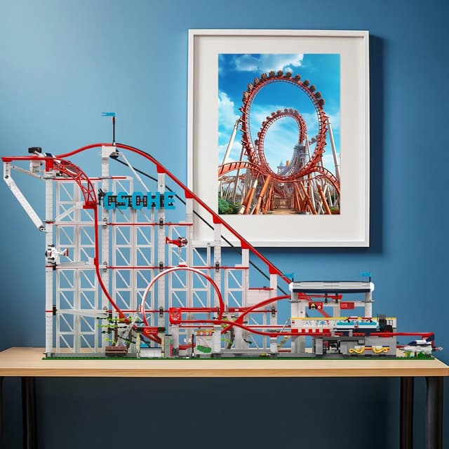 Thumbnail 5 de Mould King 11014 Großes Achterbahn-Modell 3646 Teile 🎢