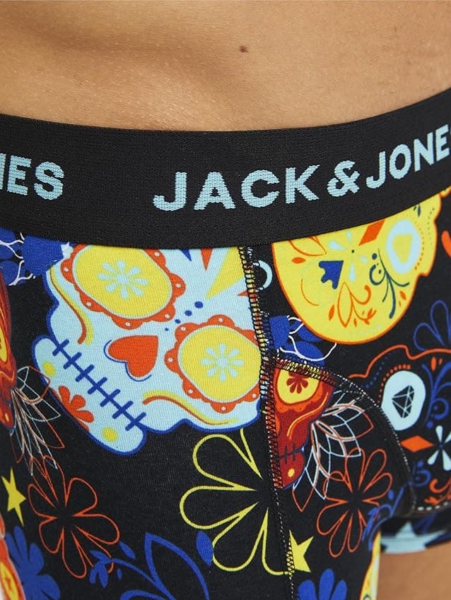Thumbnail 5 de Jack & Jones Jacjames Trunks 3 Pack Bóxer 🩳 Negro/Amarillo
