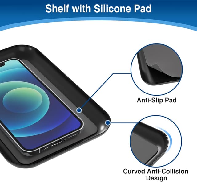 Detalle de Portarotolo carta igienica da terra in acciaio inox con ripiano superiore e spazio per 4 rotoli