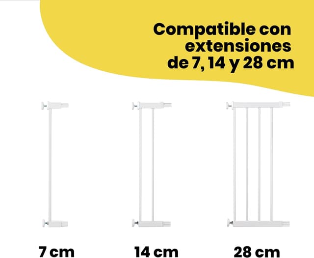 Thumbnail 2 de Safety 1st Auto Close Barrera Seguridad Infantil Sin Tornillos 🚧