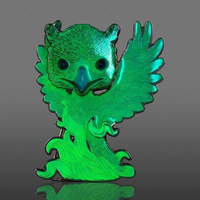 Detalle 2 de Funko Pop! Large Enamel Pin Harry Potter — Patronus / broche émaillée à support couronne