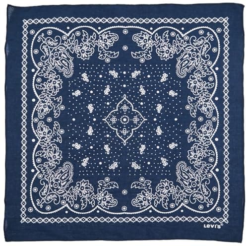 Thumbnail 1 de Levi's Paisley Bandana para Hombre, Chal Azul 🌊
