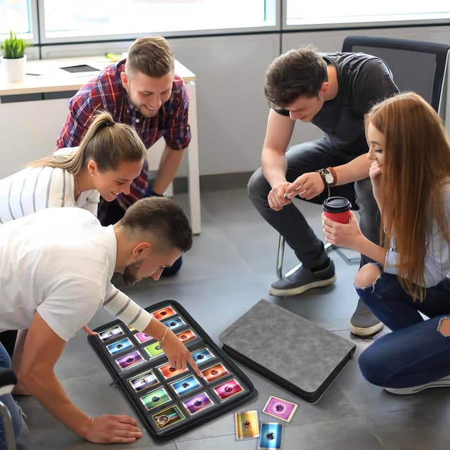 Thumbnail 6 de Old Canal Top Loader Binder (9 Pockets) for Top Loaders Only, Holds 252 Card Savers, Gray