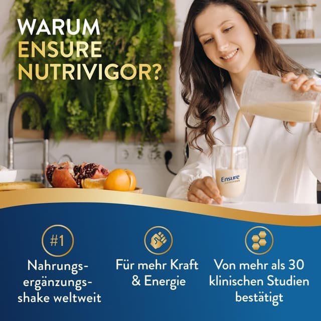 Thumbnail 5 de Ensure NutriVigor Vanille Shake 850 g NahrungsergĂ€nzungsmittel đ„€