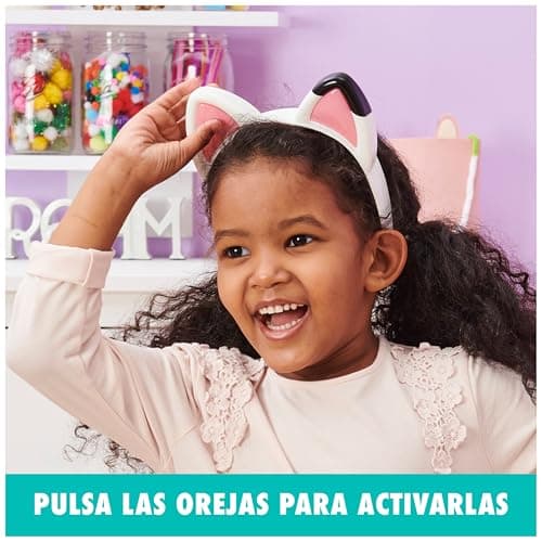 Detalle de La Casa de Muñecas de Gabby Orejas de Gato Mágicas (DREAMWORKS GABBY'S DOLLHOUSE) con luces, música y sonidos