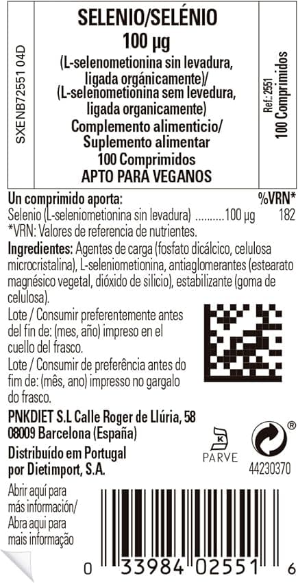 Thumbnail 2 de Solgar Selenio 100 µg — 100 comprimidos 💊