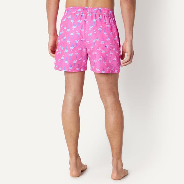 Detalle de Amazon Essentials short de bain pour homme avec doublure en maille, poches et cordon de serrage