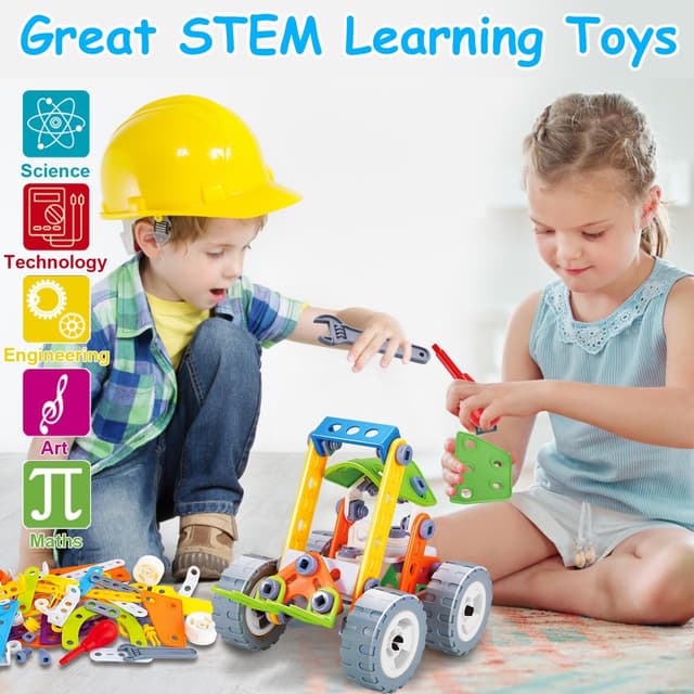 Detalle 2 de 10-in-1 STEM Toys 167 pieces