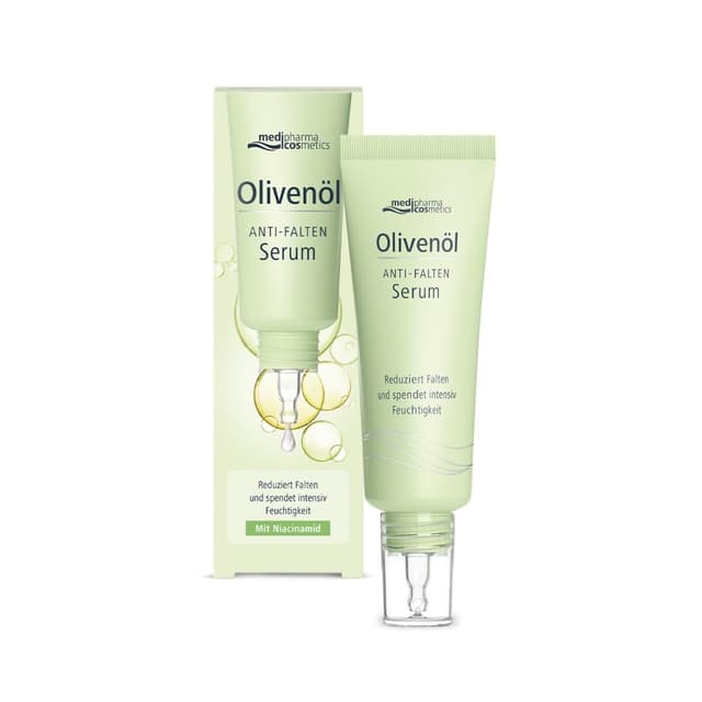 Detalle de medipharma cosmetics Olivenöl Anti-Falten Serum 30ml