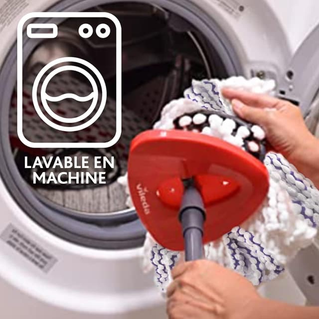 Thumbnail 5 de Vileda Turbo 3en1 balai 123 cm 🧹