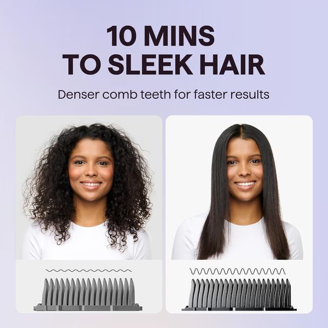 Detalle de Wavytalk Glättbürste 2 in 1 100–240V