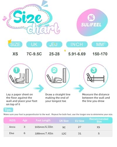 Thumbnail 5 de Sulifeel patins à roulettes ajustables avec roues lumineuses ⚙