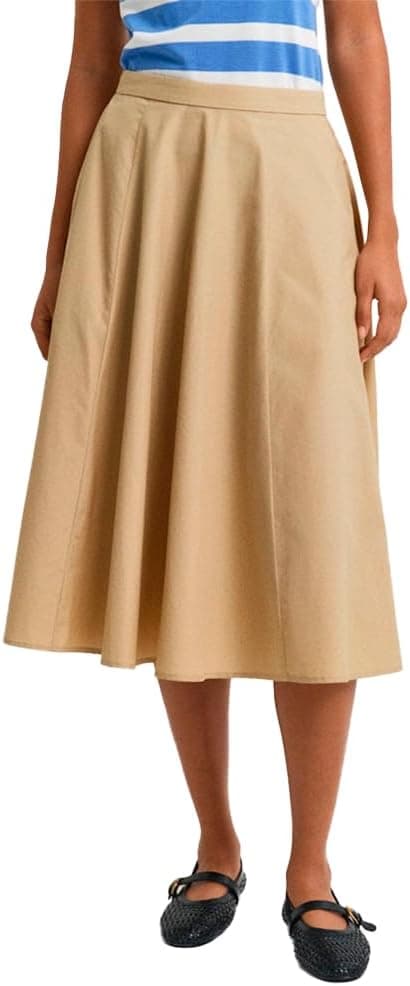 Imagen de GANT Lightweight Chino Skirt Gonna Donna en OfertitasTOP