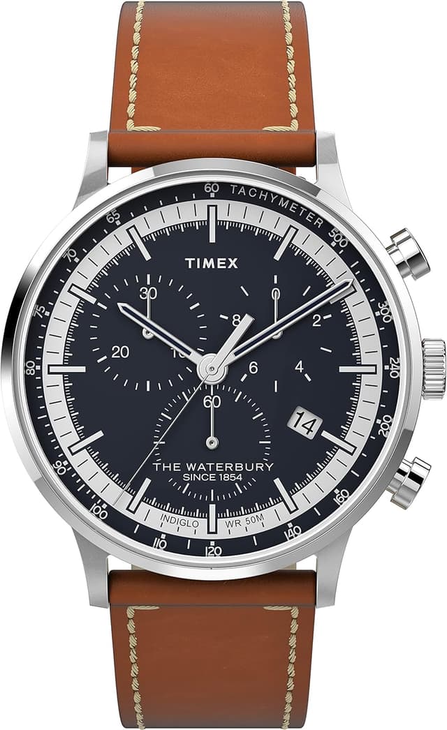 Detalle de Timex Waterbury Classic Chrono 40mm Dress Watch