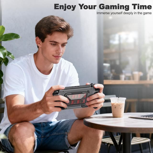 Thumbnail 6 de HELLCOOL Grip Case for Nintendo Switch 2 — 6‑card storage