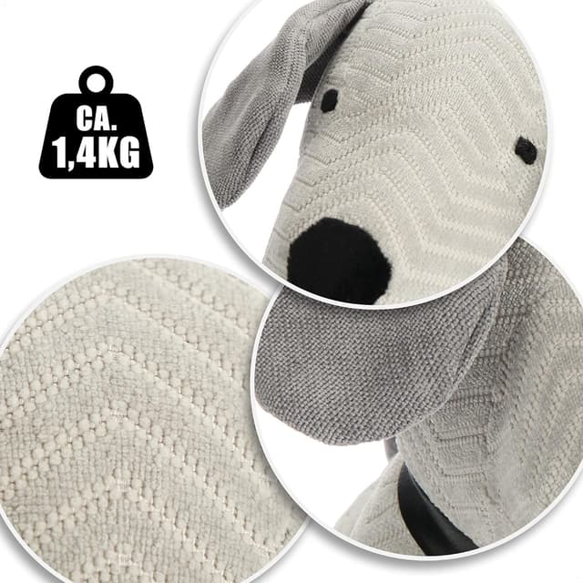 Thumbnail 3 de com-four Fermaporta Cane 1,4 kg