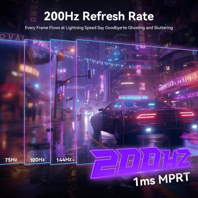 Detalle de 24 Inch CronusPro curved 200Hz gaming monitor