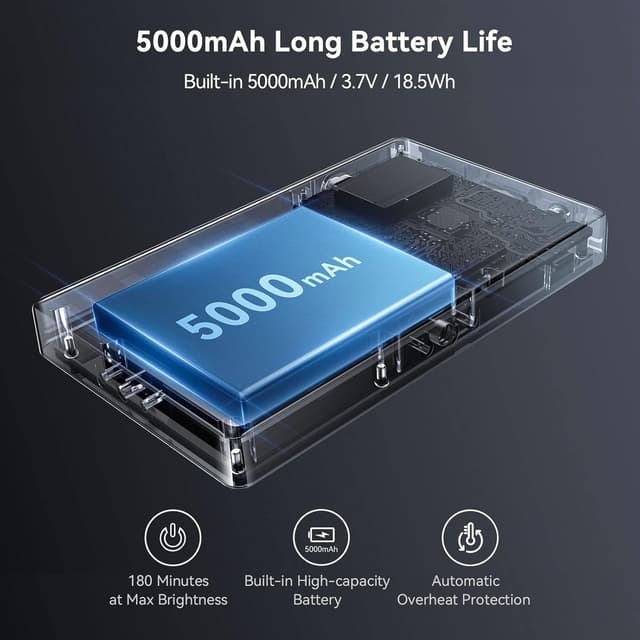 Thumbnail 1 de SMALLRIG RM120 RGB video light 5000 mAh 🔦