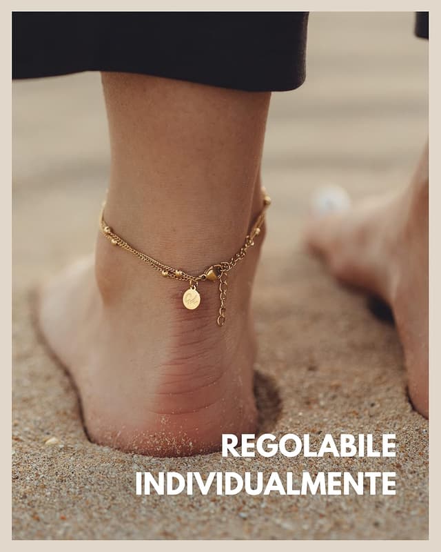 Detalle 2 de GD GOOD.designs Cavigliera infinita 22-27 cm 🩷