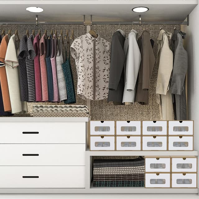 Thumbnail 1 de ACXIN Set scatole impilabili per scarpe 10 pezzi