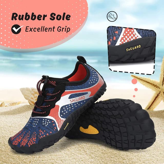 Detalle 2 de SAGUARO chaussures minimalistes respirantes pour enfants (trail/pied nus) GR.24-36