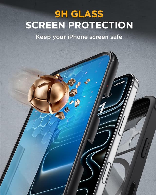 Thumbnail 3 de Miracase Magnetic Case for iPhone 17 Pro 6.3