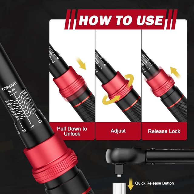 Thumbnail 4 de VANPO Drehmomentschlüssel Set 47tlg