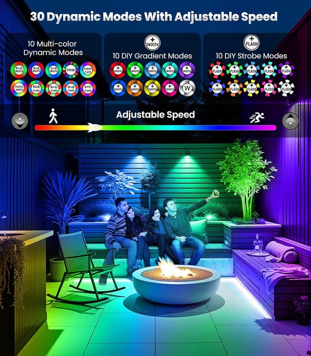 Thumbnail 3 de CLY Luces Solares Led Exterior RGB 6000mAh