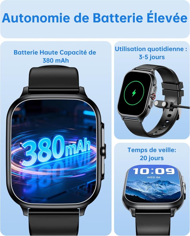 Thumbnail 6 de OUKITEL Montre Connectée 1,91