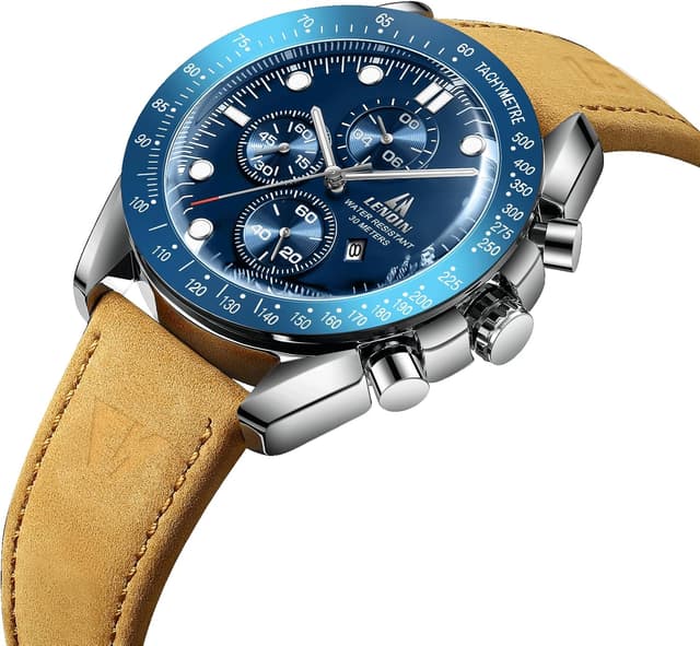 Thumbnail 2 de LN LENQIN Orologio Uomo Analogico 30M