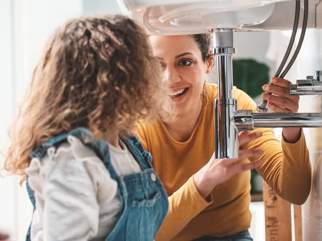 Detalle de GROHE 14146000 Mitigeur lavabo Bleu 1/2