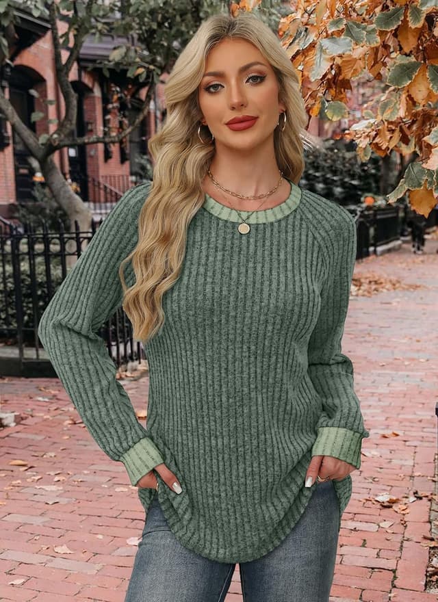 Detalle de WIHOLL Long Sleeve Women's Sweater 2025