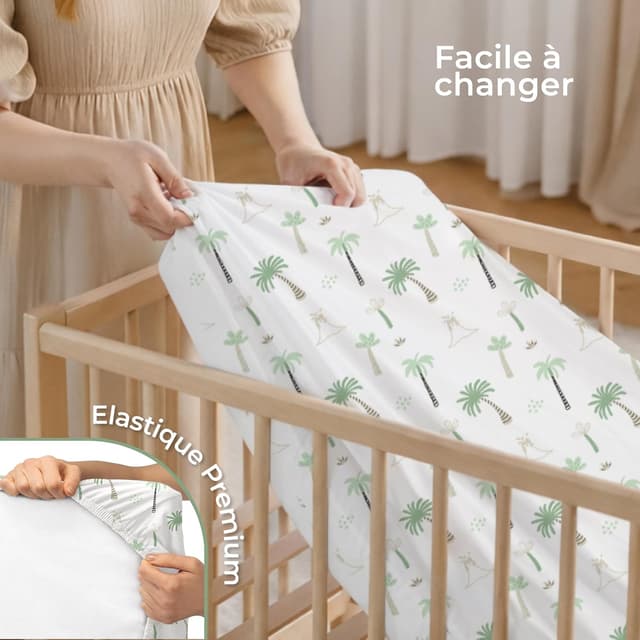 Thumbnail 5 de Dreamzie Drap housse 70x140 cm pour bébé