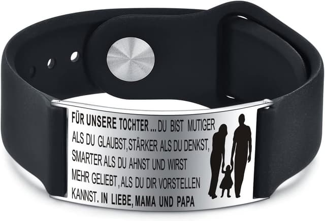 Detalle de YOTHIWAD Armband für Tochter mit Gravur