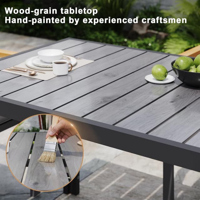 Thumbnail 2 de JUMMICO Set arredo da giardino 4 persone